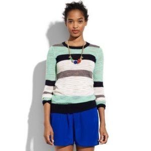 Madewell Colorlane Multistripe Pullover